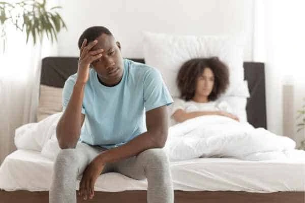 Man upset about ED symptoms Richmond upon Thames