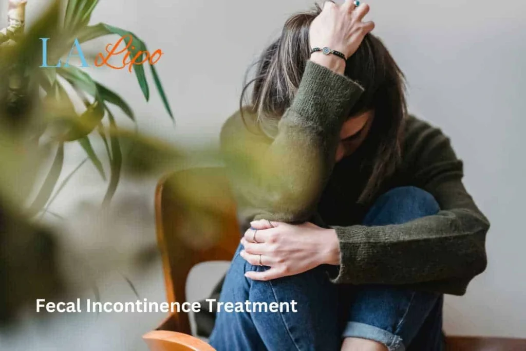 woman worried about fecal incontinence diet Richmond upon Thames