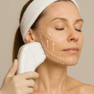 Woman having HI-FU to reduce wrinkles call LA LIPO Richmond upon Thames Now!
