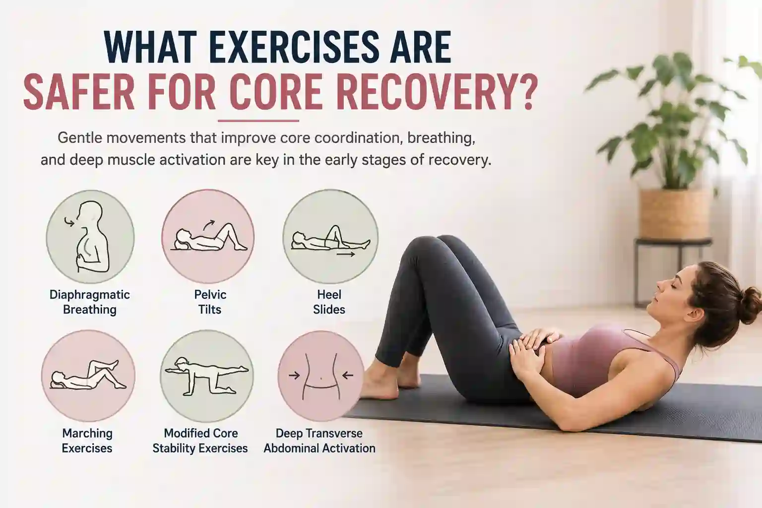 Which exercises may help diastasis recti Richmond upon Thames?